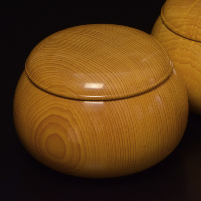 特製本榧碁笥（38号） | 前川榧碁盤店