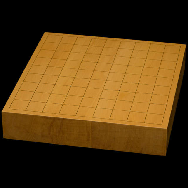 本榧卓上将棋盤 2寸1分（ハギ盤） st20059 | 前川榧碁盤店