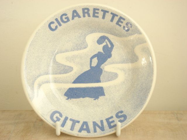 GITANES ジタン ビンテージ 灰皿 GIEN製