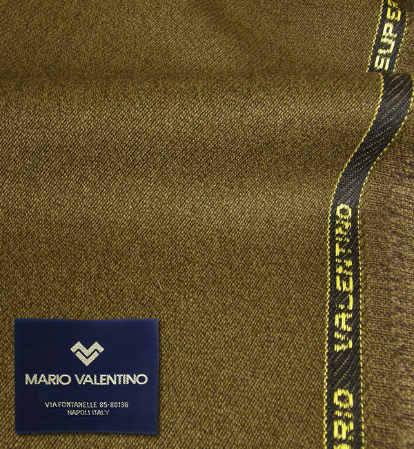 MARIO VALENTINO マリオ・ヴァレンティーノ - 黄土色/無地 - スーツ