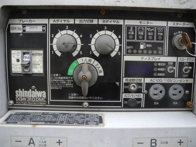 新ダイワ 発電溶接機 DGW310DMC