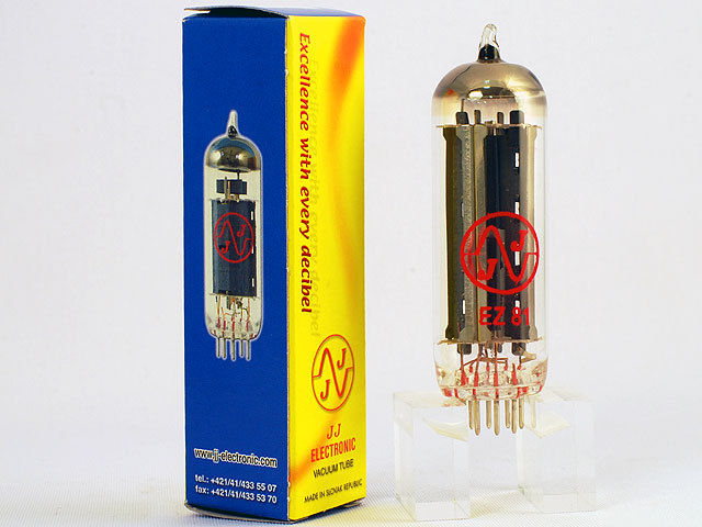 真空管 整流管 EZ81/6CA4 JJ スロバキア製
