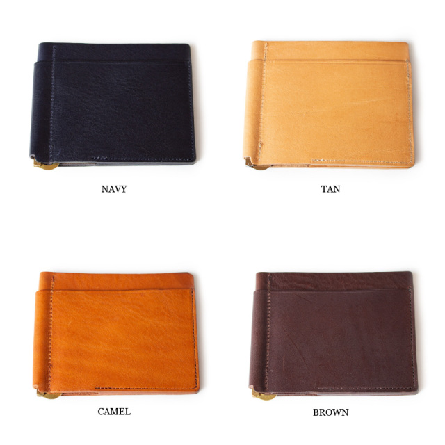 esperanto エスペラント マネークリップ 財布 イタリアレザー