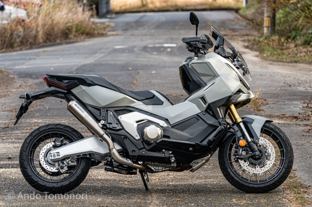 X-ADV】【RH FACTORY】チタンスリップオンマフラー