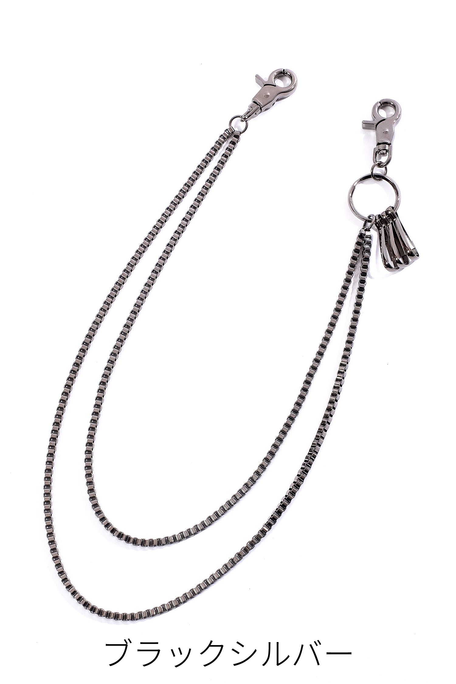 2連ベネチアンウォレットチェーン ankoROCK(アンコロック) メンズ