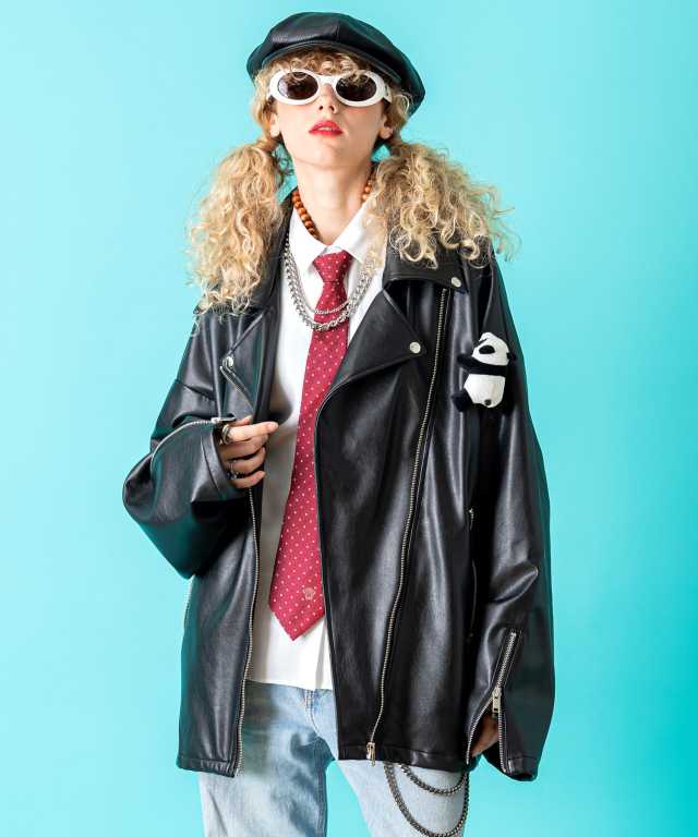 TEDDY ankoROCK ライダースジャケット -オーバーサイズ- / メンズ