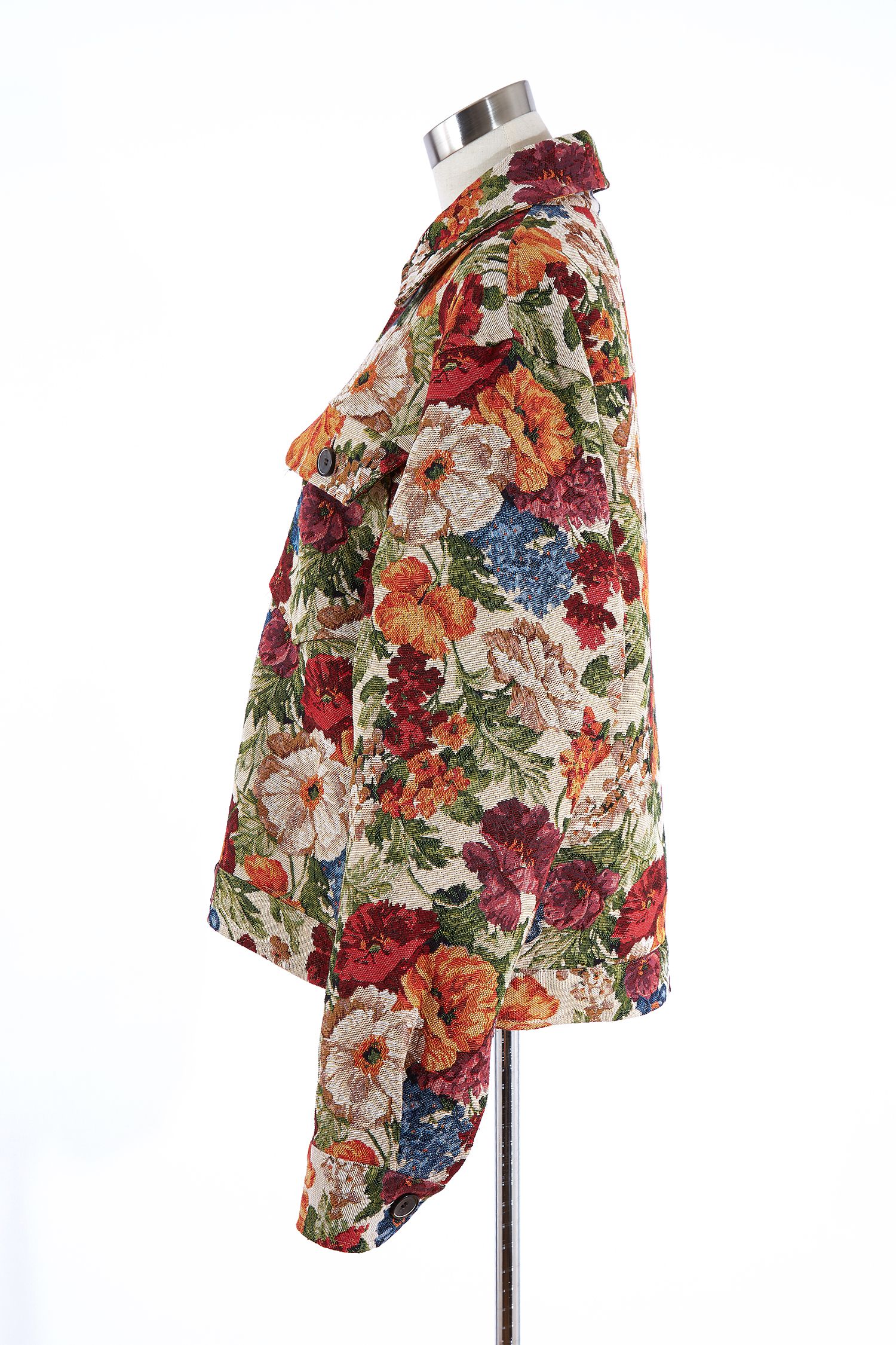 ゴブラン花柄ショート丈ジャケット ankoROCK(アンコロック) メンズ