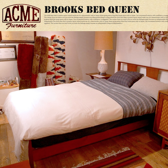 BROOKS BED(ブルックスベッド) セミダブルサイズ ACME Furniture