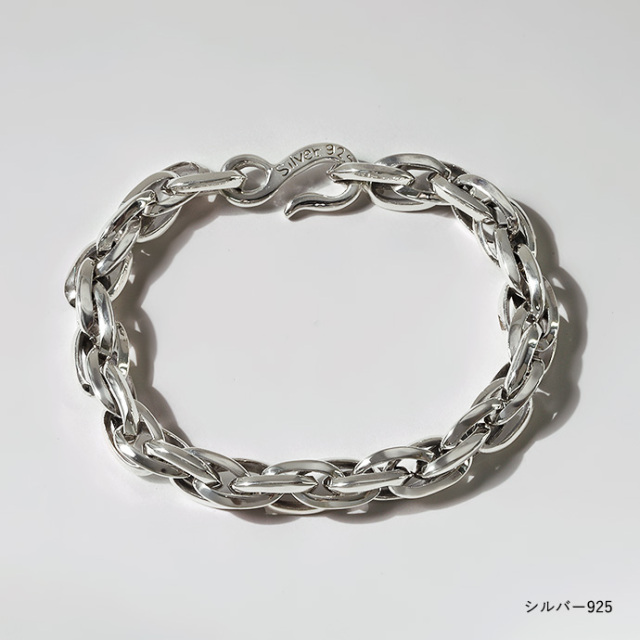 スリーフォード ブレスレット シルバー ステンレス ブレスレット