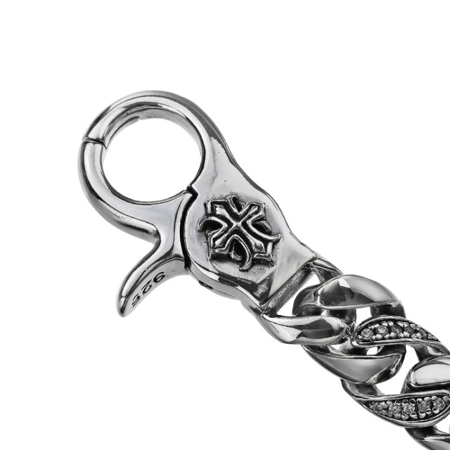 ジルコニアクラウンクラシックブレスレット｜シルバー925｜ラッピング無料