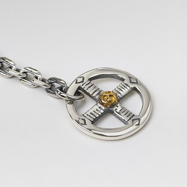 イーグルフック メディスンホイール チェーンブレスレット シルバー925