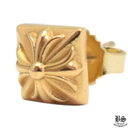 クロムハーツタイニースクロールフープピアス22K|クロムハーツ通販専門