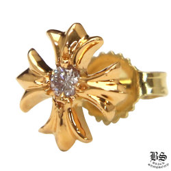 クロムハーツタイニーTFLフープピアス22K|クロムハーツ通販専門店