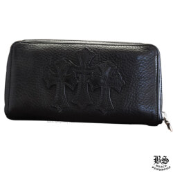 クロムハーツRECFジップ#2フィリグリープラスウォレットブラック