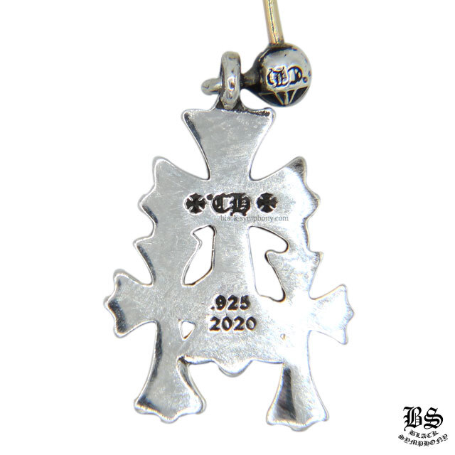 クロムハーツ3CHクロスドロップイヤリング(ピアス)（ピアス）|クロム