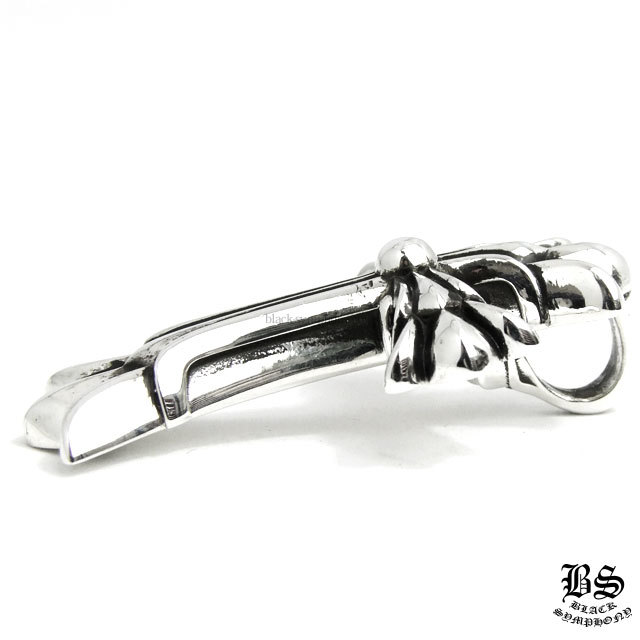 クロムハーツダブルCHクロスペンダントスモール(ネックレス)|クロム