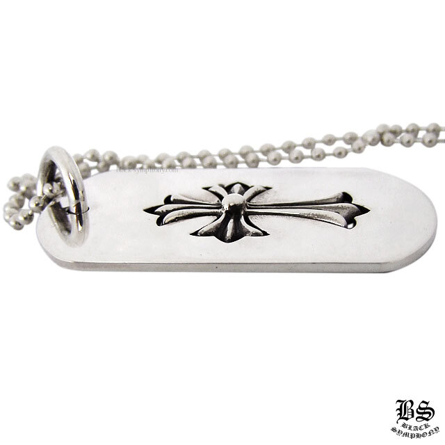 クロムハーツタイニーCHクロスカットアウトドッグタグ|クロムハーツ