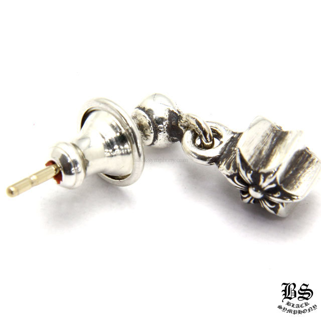 クロムハーツタイニースタードロップイヤリング（ピアス）|クロム