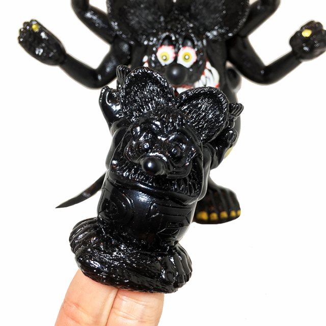 Magical Mosh Misfits x BlackBook Toy:Asura Rat Fink GOLD x BK x