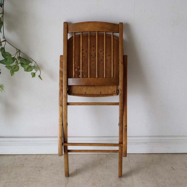 いす。 おりたたみ。 イギリス製アンティークチェア