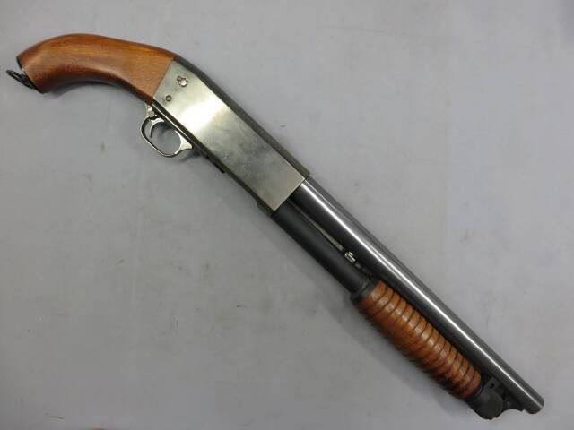 KTW】イサカM37 ライアット ソードオフ メタル&ウッド