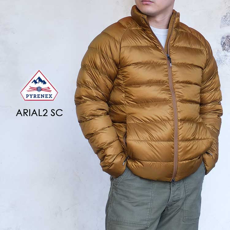 ピレネックス アリアル 2 SC メンズ ダウン ジャケット ショート