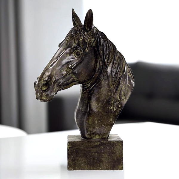 馬 置物 アンティーク 風水 インテリア オブジェ 置き物 午 干支 卓上