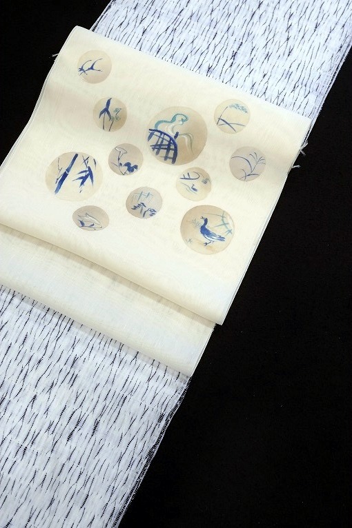 有松絞工藝絞り/杢目竜巻絞り