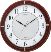 電波掛け時計4MY805-006 スリーウェイブM805 シチズン時計/時計