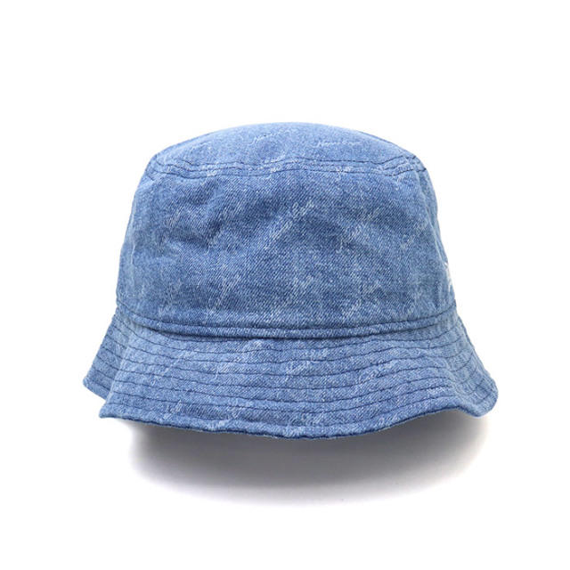 ニューエラ ハット バケット01 Denim Monogram デニムモノグラム