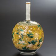 九谷焼 川田稔 薔薇 イエロー 黄 バラ 花瓶 2026年最新】九谷焼 川田稔