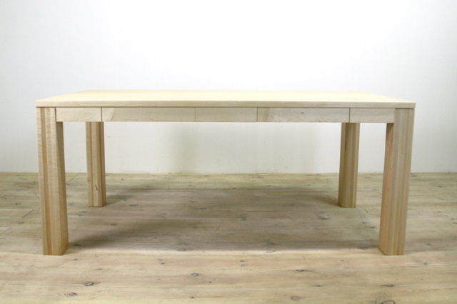 サイズオーダー可能】 風雅／FUUGAダイニングテーブル（メープル）