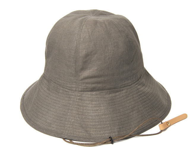 NINE TAILOR(ナインテイラー) リネンハット Canna Hat あご紐・マスク