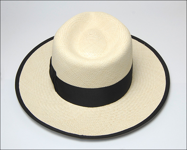 アメリカ STETSON (ステットソン) つば広パナマ中折れ帽 FLAT WHIPPET