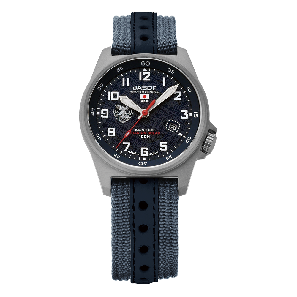 JSDFチタンソーラー 空自モデル ナイロンベルト仕様 [S815M-02]