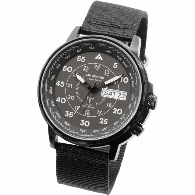 電波ソーラー 腕時計 ミリタリーウォッチ