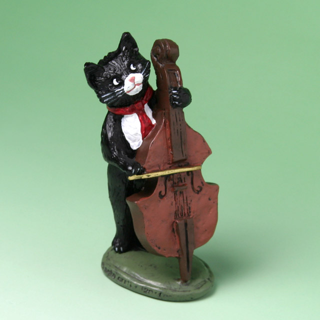 黒ネコの楽団 コントラバス 音楽雑貨・アクセサリー専門店 ♪ プレリュード