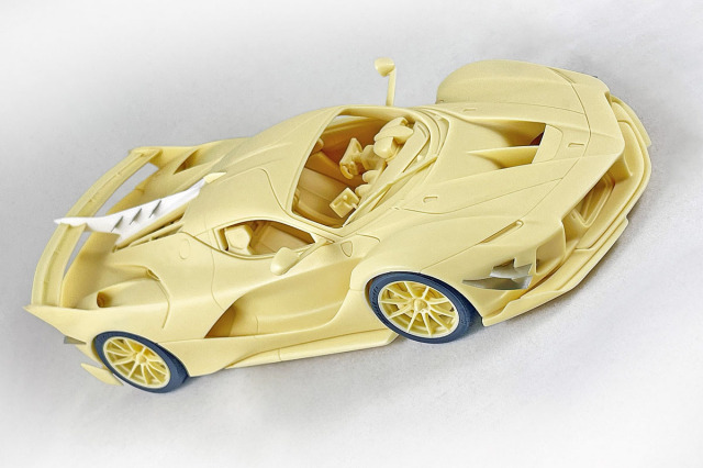 Kitbox x PZY Model 1/24キット KB08-19 Ferrari FXX K Evo ミニカー