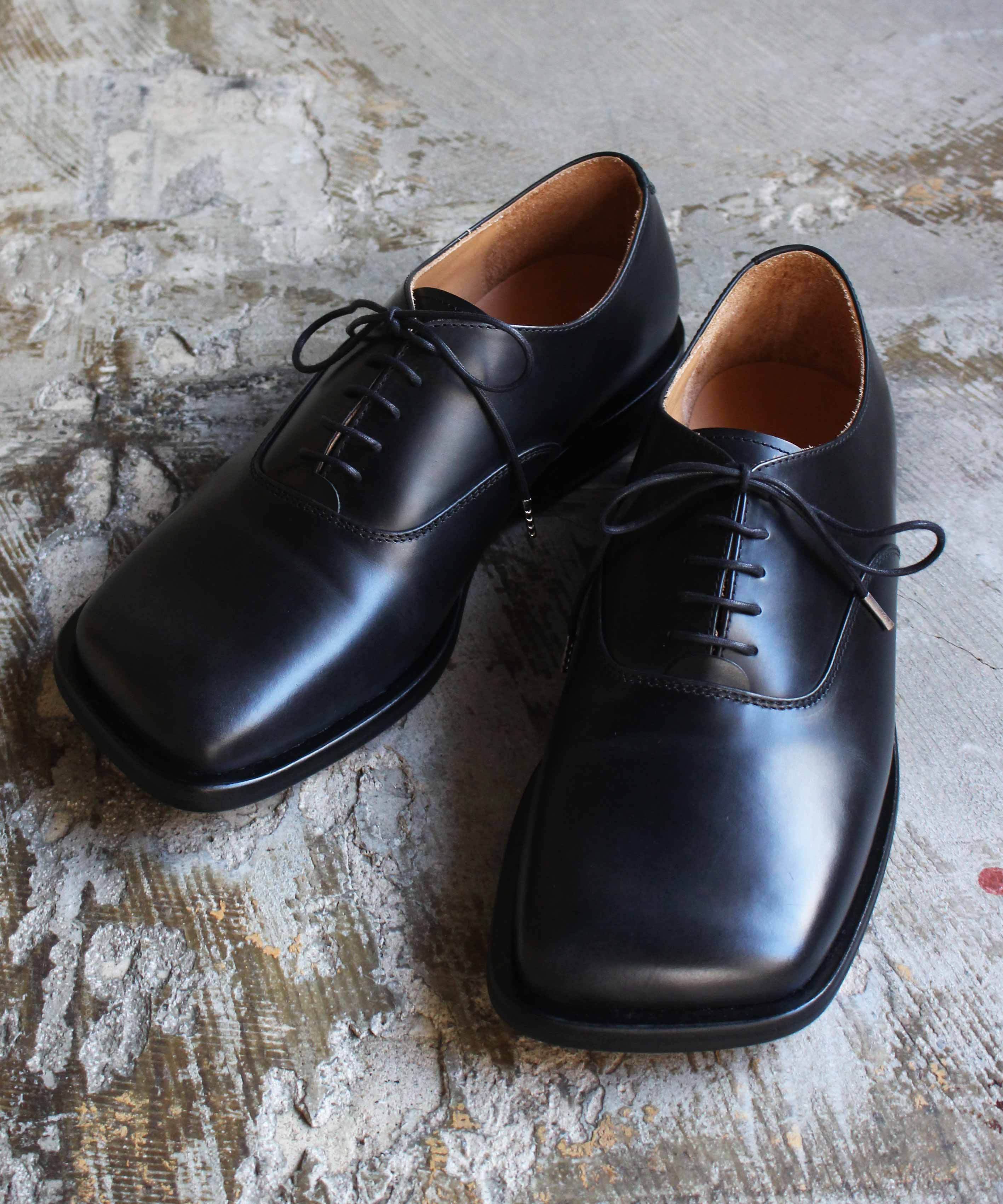 Hender Scheme bear foot balmoral black - | rroomm onlinestore