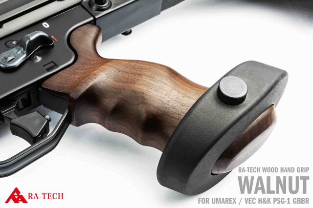 RA-TECH ウォールナット ウッドグリップ UMAREX（VFC） PSG-1 GBB用