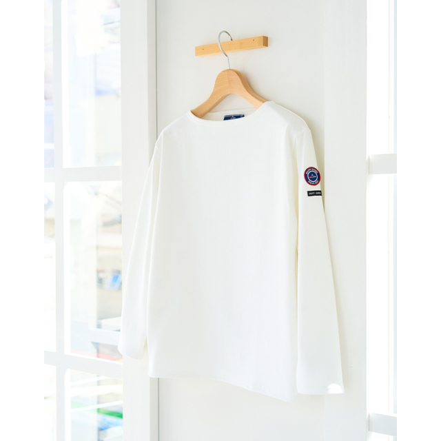 OUESSANT Cercle [NEIGE（MARINE）]［白（マリン）］：セントジェームス