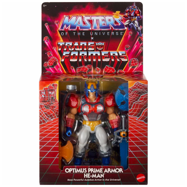 マテル トランスフォーマー x マスターズ・オブ・ユニバース コラボ