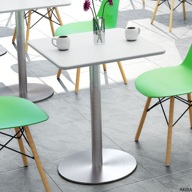 カフェテーブル 四角 ダイニングテーブル おしゃれ 幅60×高さ72cm