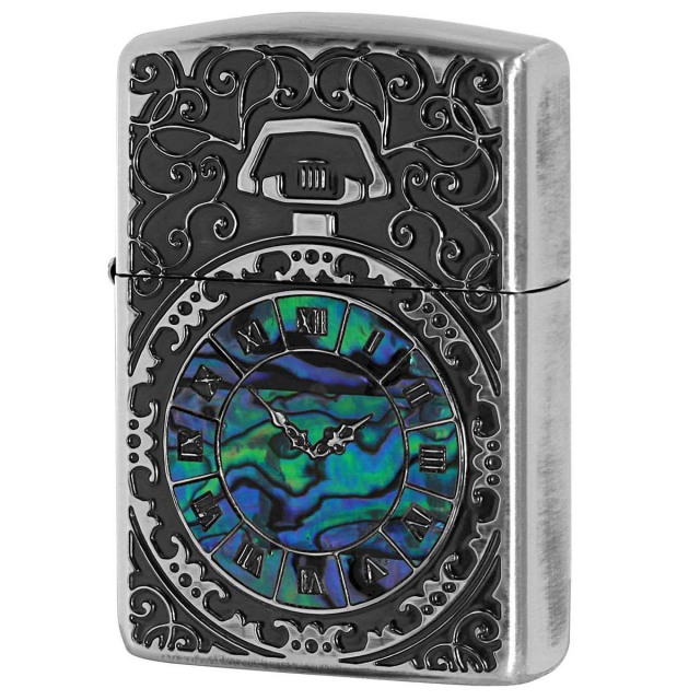 Zippo ジッポー アーマー シェルウォッチ 貝 インレイ 象嵌 ARMOR