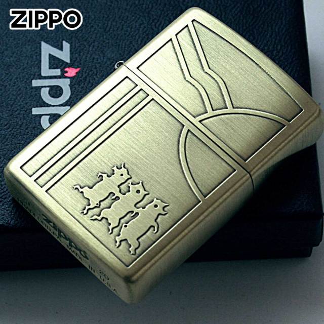 Zippo ジッポー スリーピッグス レトロ ブラス RETRO MOTIF Series BS