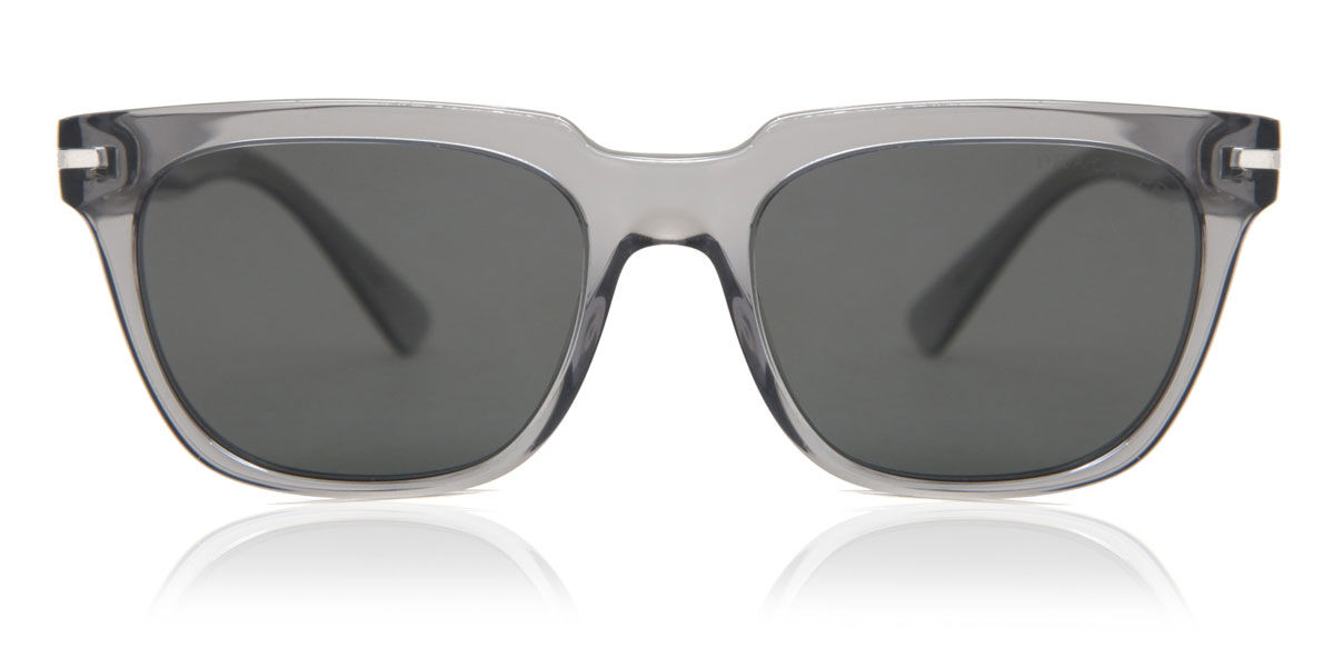 Prada PR 04YS Polarized 08U08G スクエア Transparent Grey