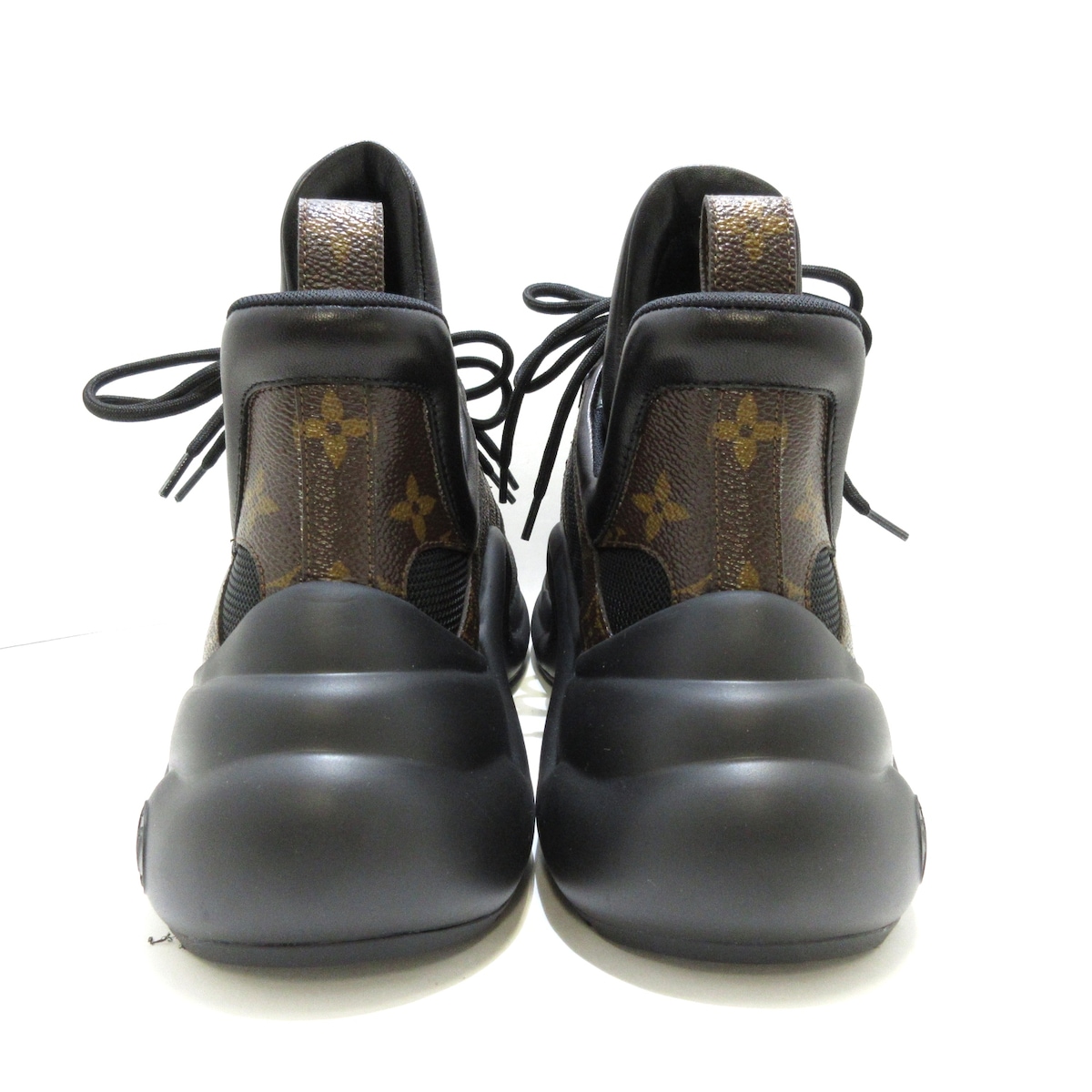 ルイヴィトン/スニーカー/モノグラム・キャンバス×黒/サイズ：42(日本