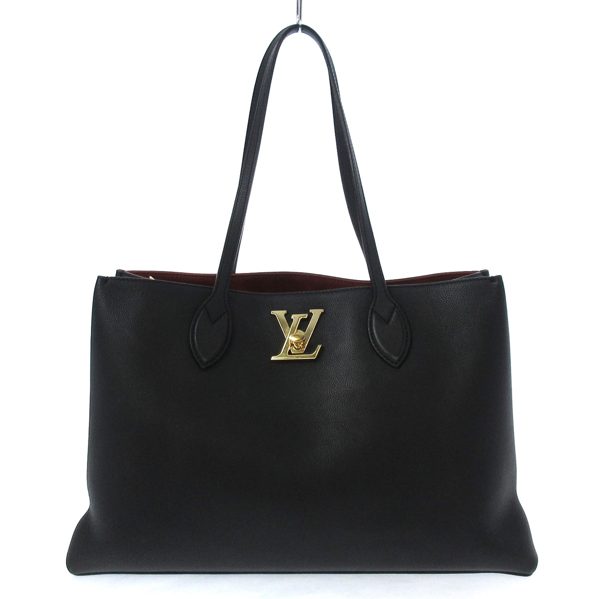 ルイヴィトン/トートバッグ/ロックミーショッパー/ノワール/グレイン
