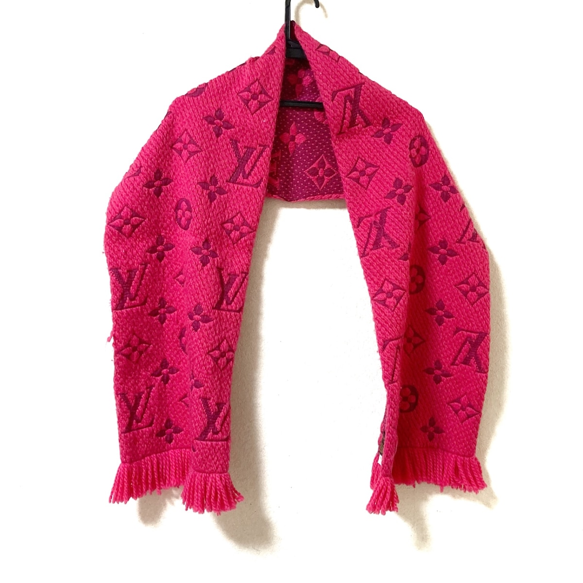 ルイヴィトン/マフラー/フューシャピンク/サイズ：175cm x 30cmの買取