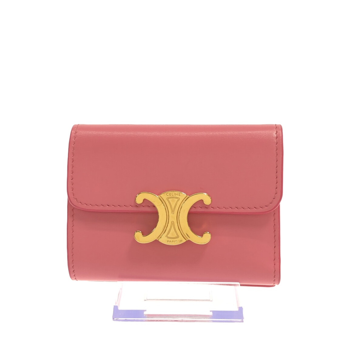 セリーヌ/3つ折り財布/コイン入れ付きコンパクトウォレット トリオンフ